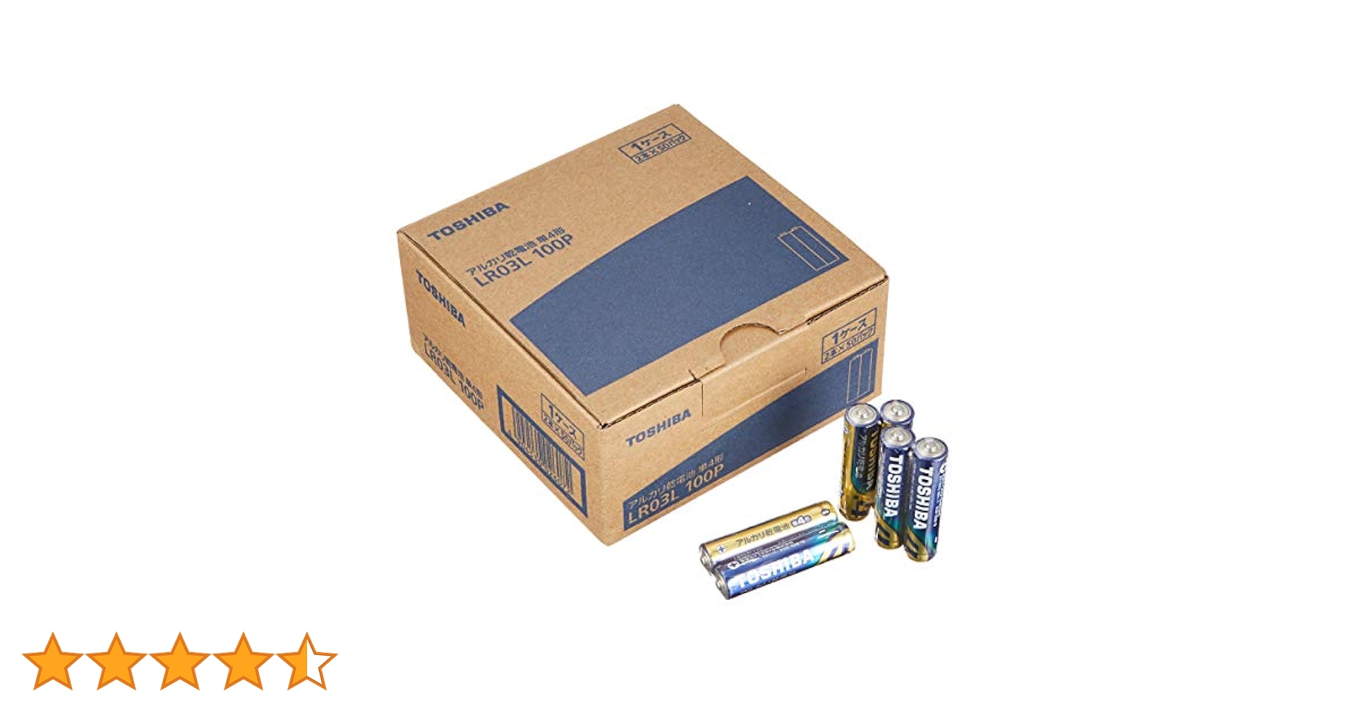 東芝 - TOSHIBA アルカリ乾電池　単3 単4 各100本　単3電池　単4電池 ヨドバシ.com - 東芝 TOSHIBA アルカリ乾電池 単4形 100本 LR03L